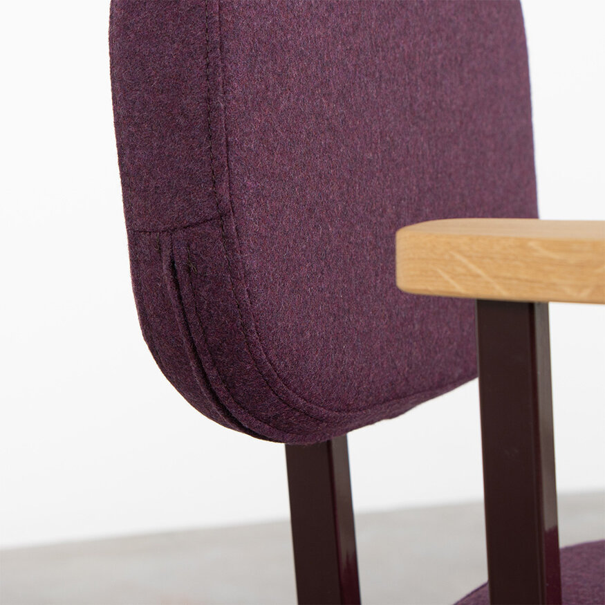 Dykmeyer MK design Eetkamerstoel met arm