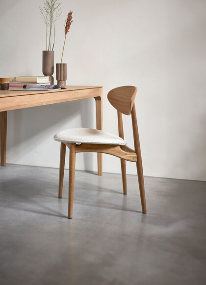 Houten eetkamerstoelen