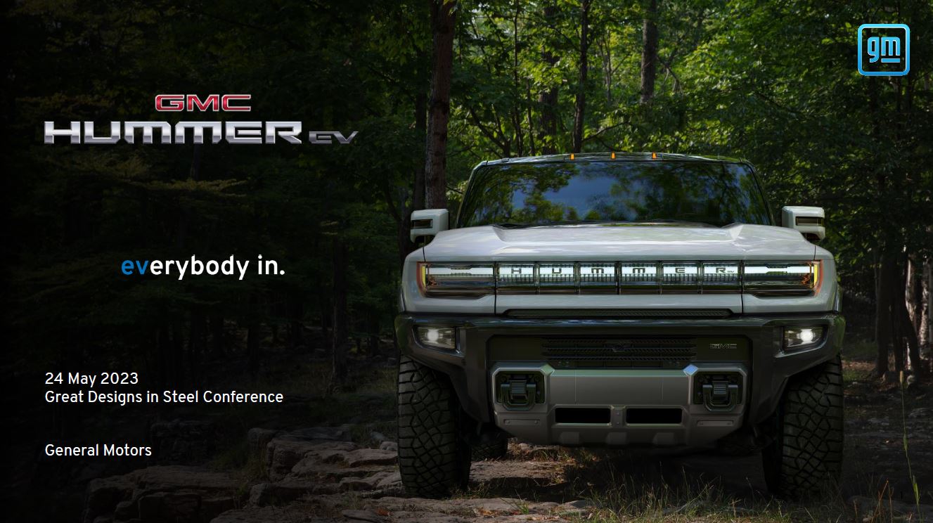[Presentation Thumbnail: GMC Hummer EV SUV Body Structure]