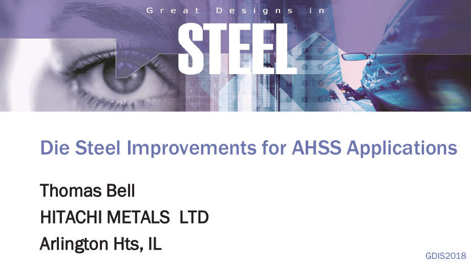 [Presentation Thumbnail: Die Steel Improvements for AHSS Applications]
