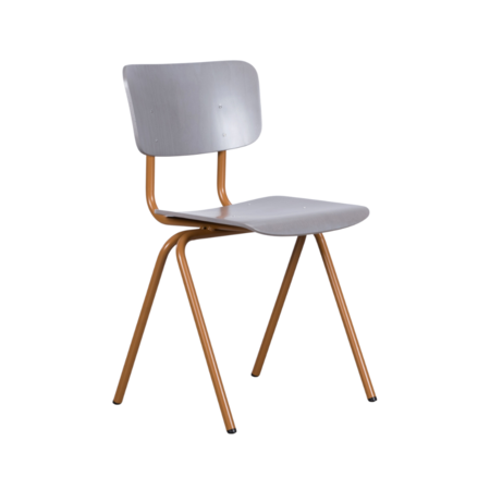 Buisert Stoel Okerbruin | Grijs