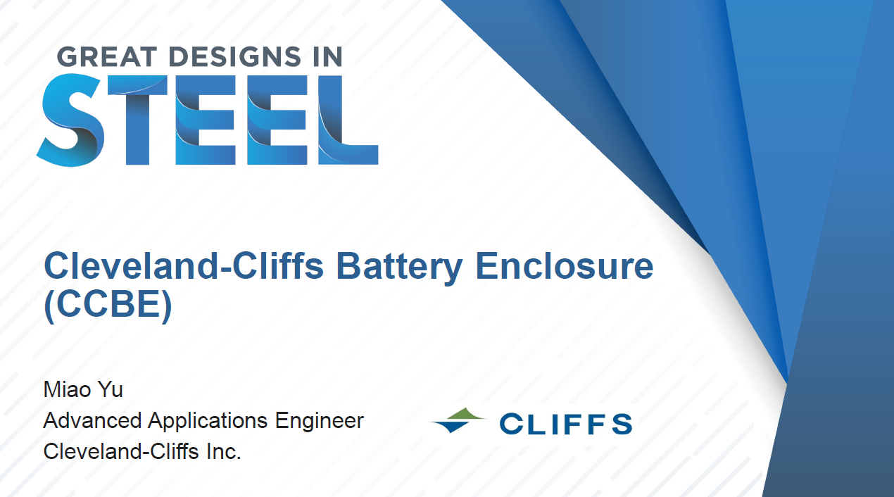 [Presentation Thumbnail: Cleveland-Cliffs Battery Enclosure (CCBE)]