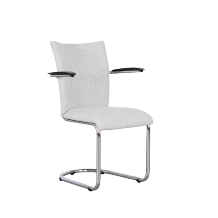De Wit 1018 stoel grijs Hallingdal wol jaren 60