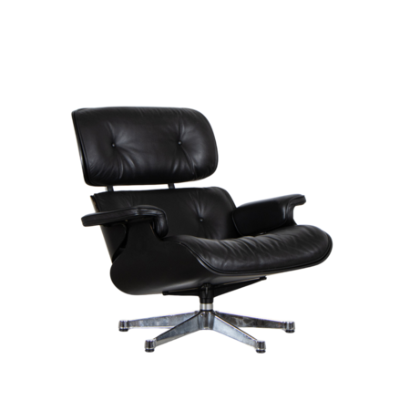 Eames lounge chair zwart Vitra