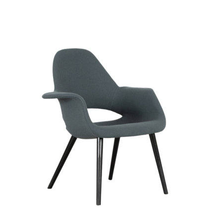 Eames Organic chair donkergrijs Vitra