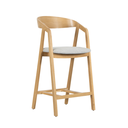 Edske Counter Barstoel | Grijs