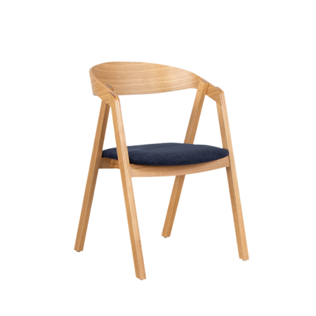 Edske Eiken | Zitting Donkerblauw