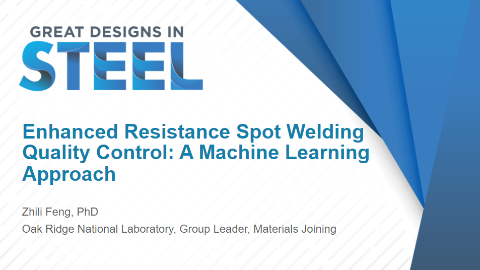 [Presentation Thumbnail: Enhanced Resistance Spot Welding Quality Control: A Machine Learning Approach]