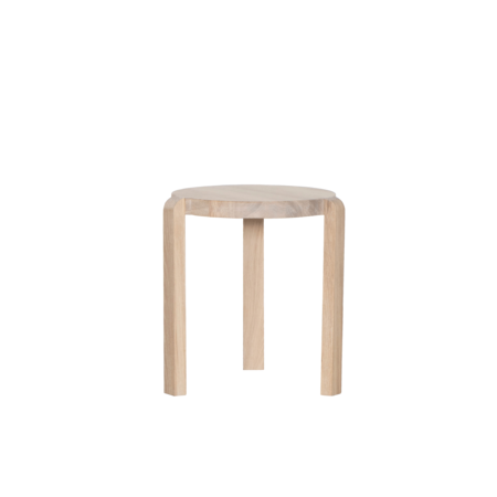 Fraek Bijzettafel | Eiken Whitewash