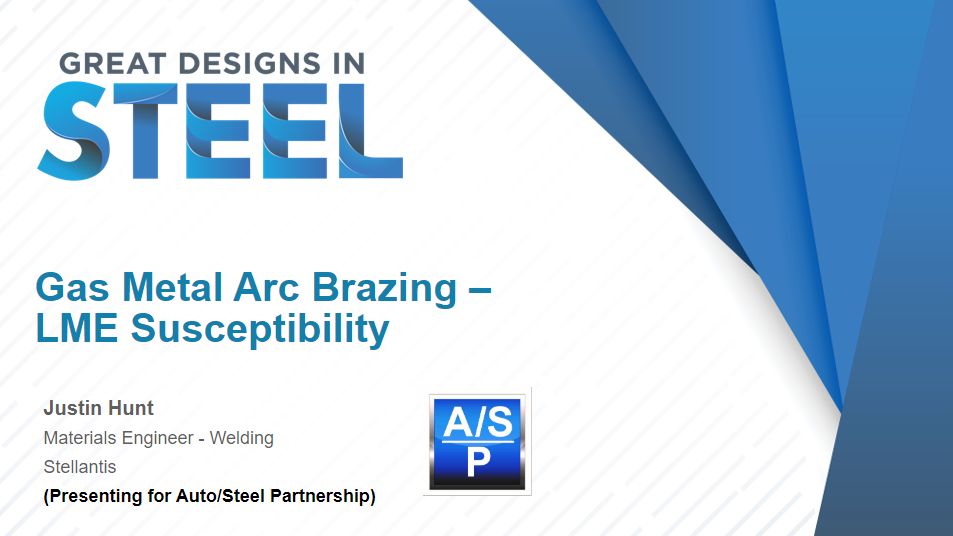 [Presentation Thumbnail: Gas Metal Arc Brazing- LME Susceptibility]