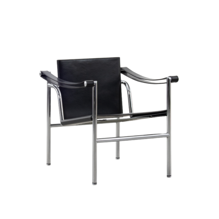 Le Corbusier LC1 zwart leer Cassina