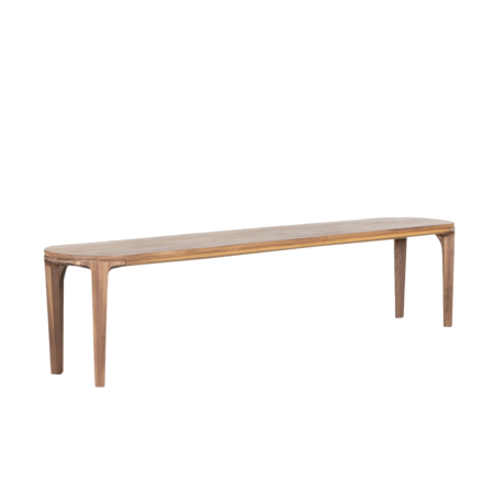 Onni Eettafelbank 160x40 Walnoot mat gelakt | Magazijnsale