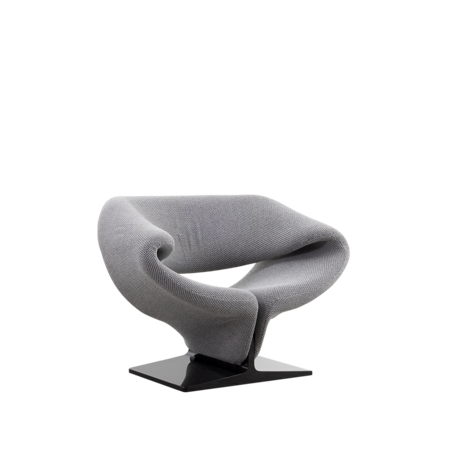 Pierre Paulin Ribbon fauteuil grijs Artifort