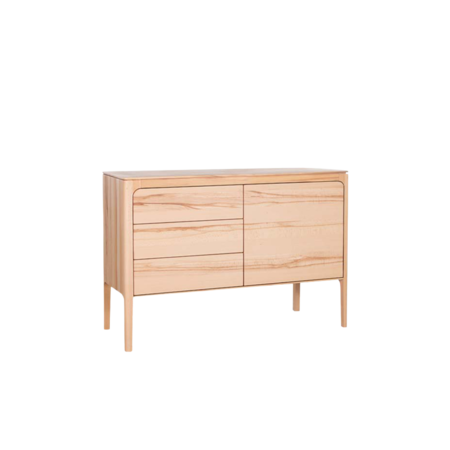 Rikke Dressoir 2-vak Beuken mat gelakt | Magazijnsale