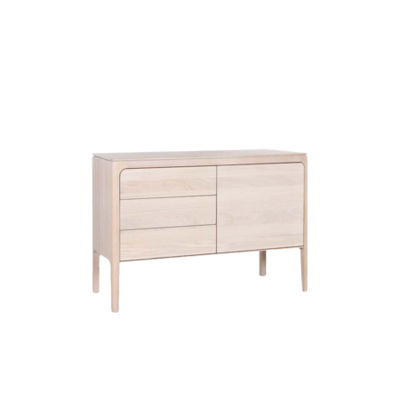 Rikke Dressoir 2-vak | Eiken Whitewash