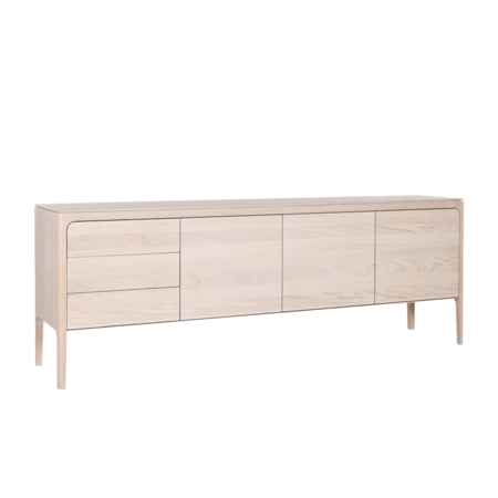 Rikke Dressoir 4-vak | Eiken Whitewash