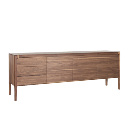 Rikke Dressoir 4-vak | Walnoot