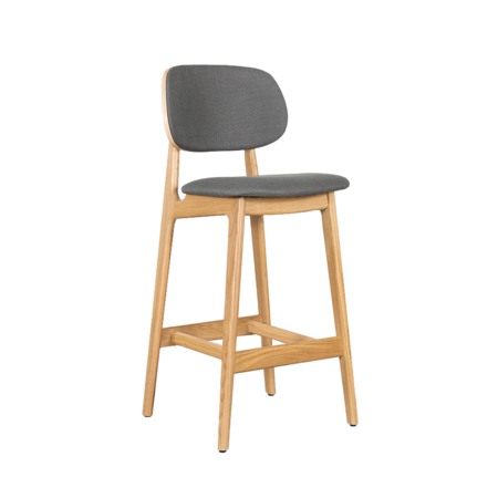 Sinni Counter Barstoel Eiken | Grey