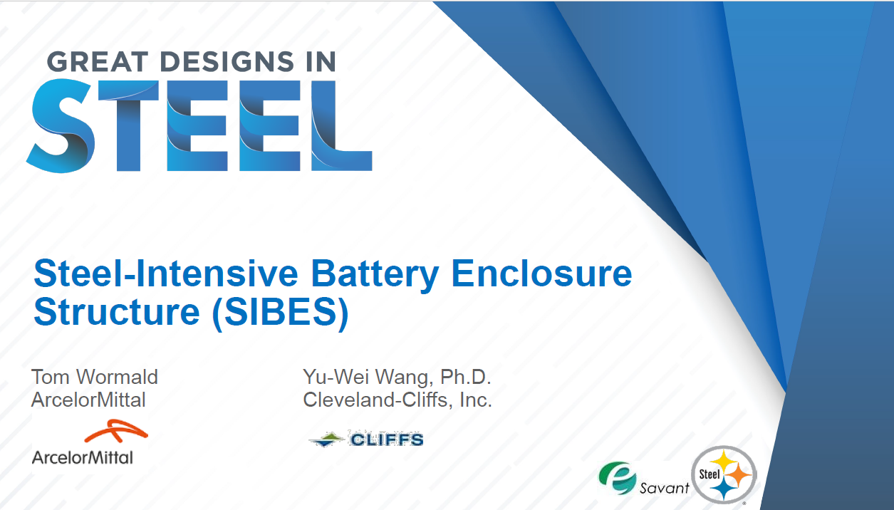 [Presentation Thumbnail: Steel-Intensive Battery Enclosure Structure (SIBES)]