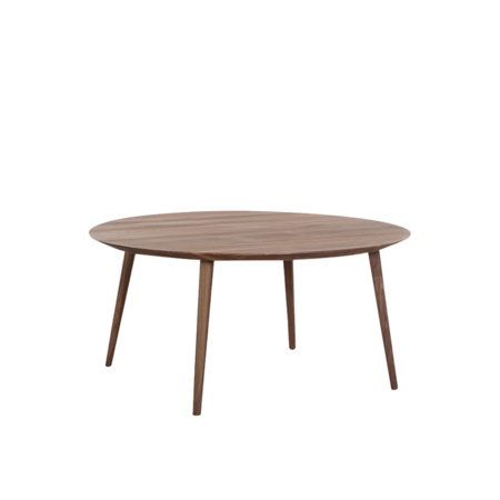 Tomrer Salontafel Rond | Walnoot